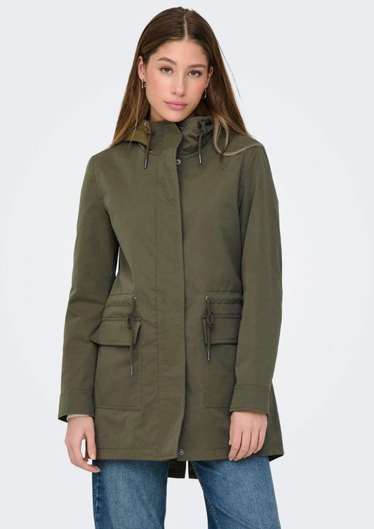 Giubbino Donna Grigio Pietra