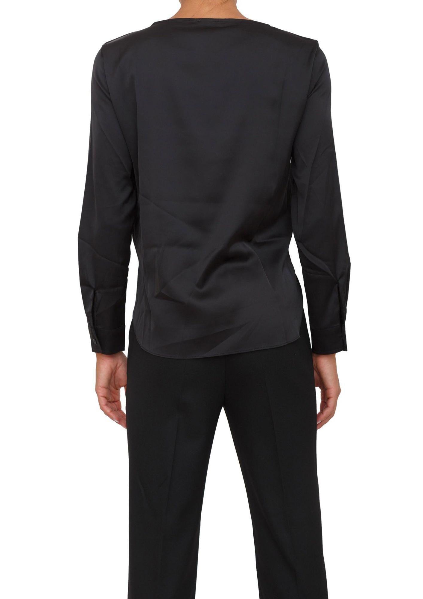 Emme Marella Camicia Donna Madera Nera 2525116041200 008 EMME MARELLA