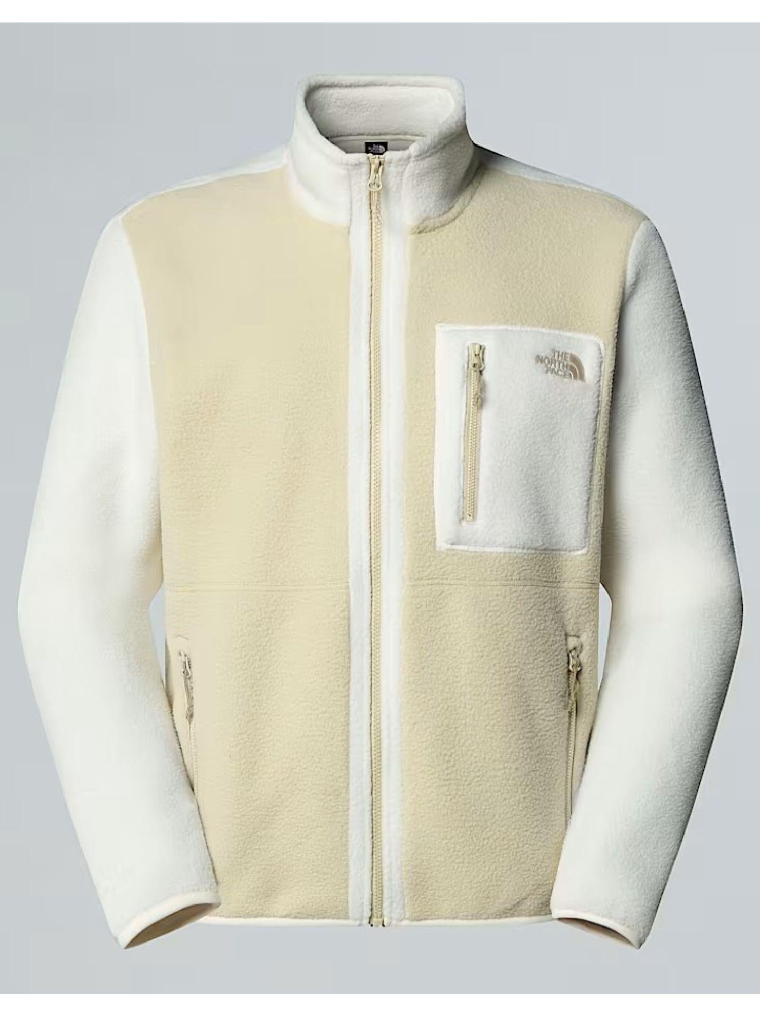 The North Face Giacca in pile Yumiori con cerniera integrale Uomo Gravel White Dune Gravel NF0A883R FR0 THE NORTH FACE