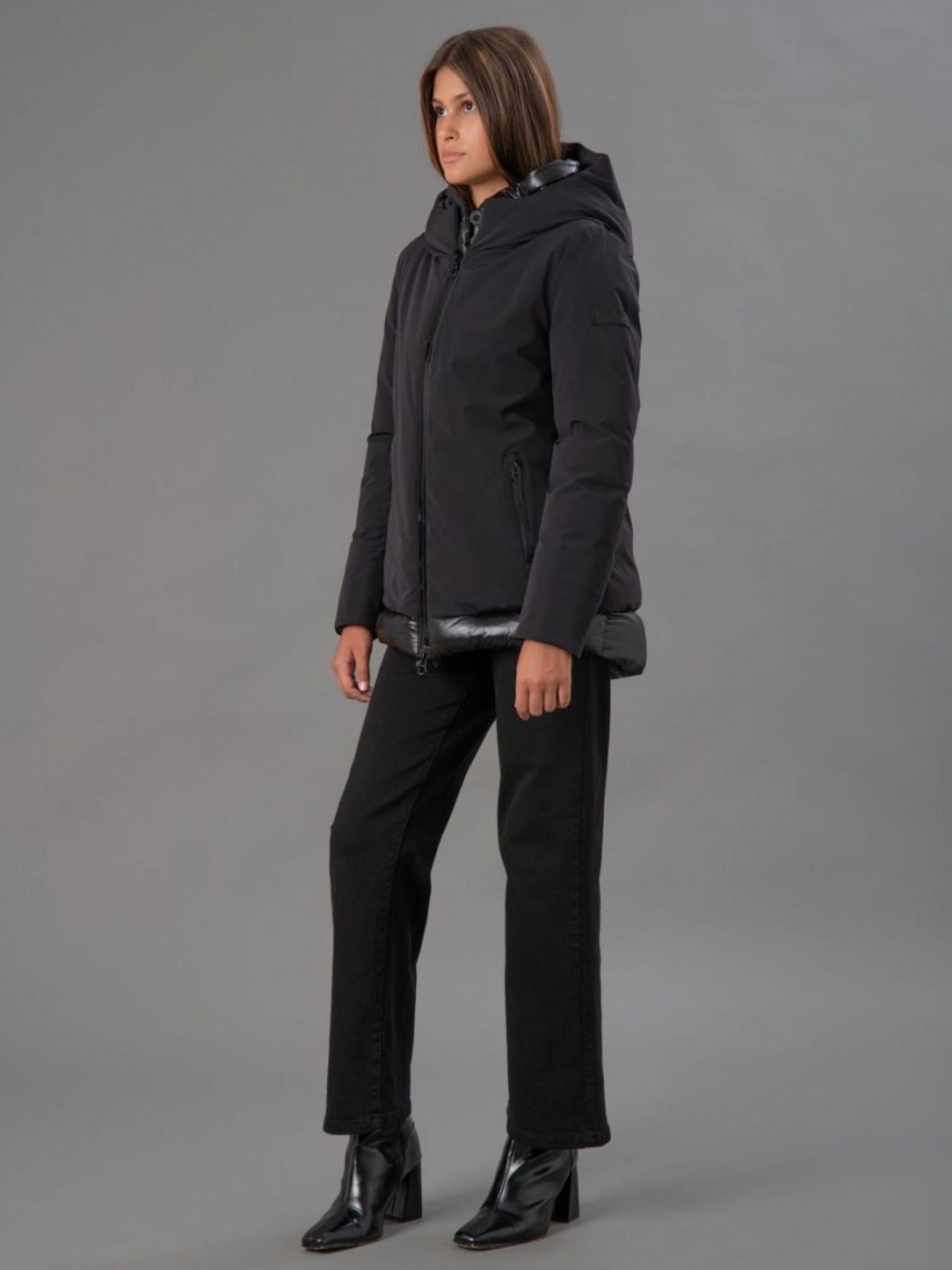 Rihunik Giubbino Donna Tera Nero RIW276J F0117 999 RIHUNIK