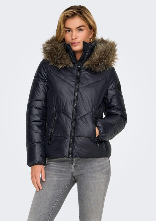 Giubbino Donna Only Onlfever Nero
