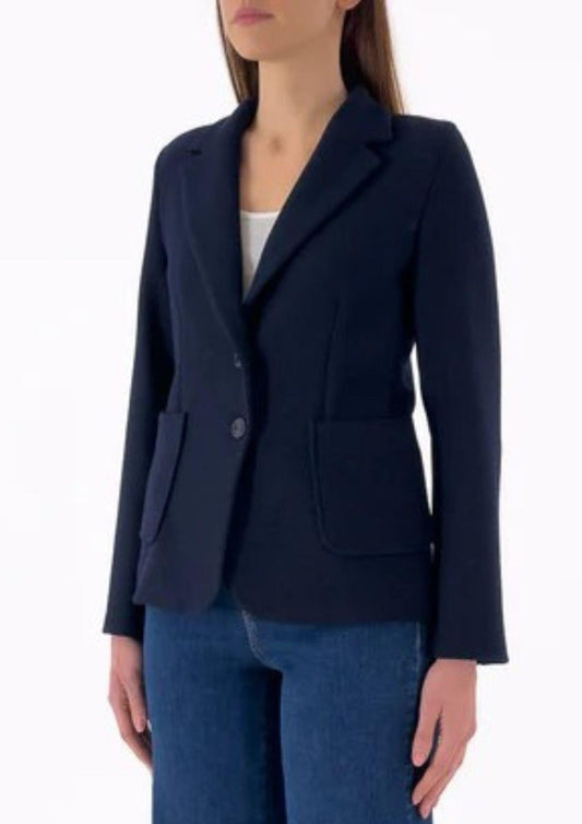 Emme Marella Giacca Donna Harley Blu Navy 2525046051200 005 EMME MARELLA