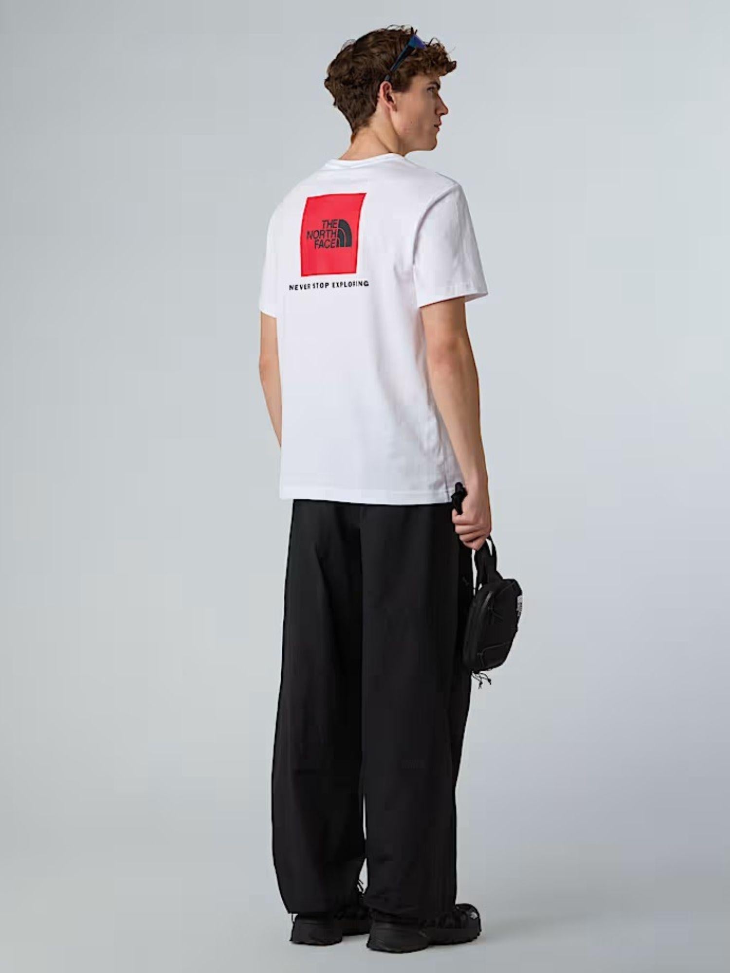 The North Face T-shirt NSE Box Uomo TNF White NF0A87NP FN4 THE NORTH FACE