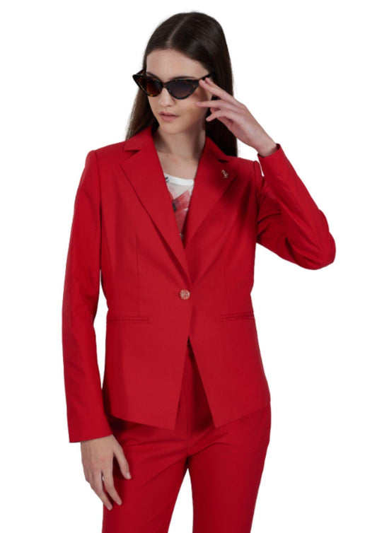 Sì Zee Giacca Donna Rossa