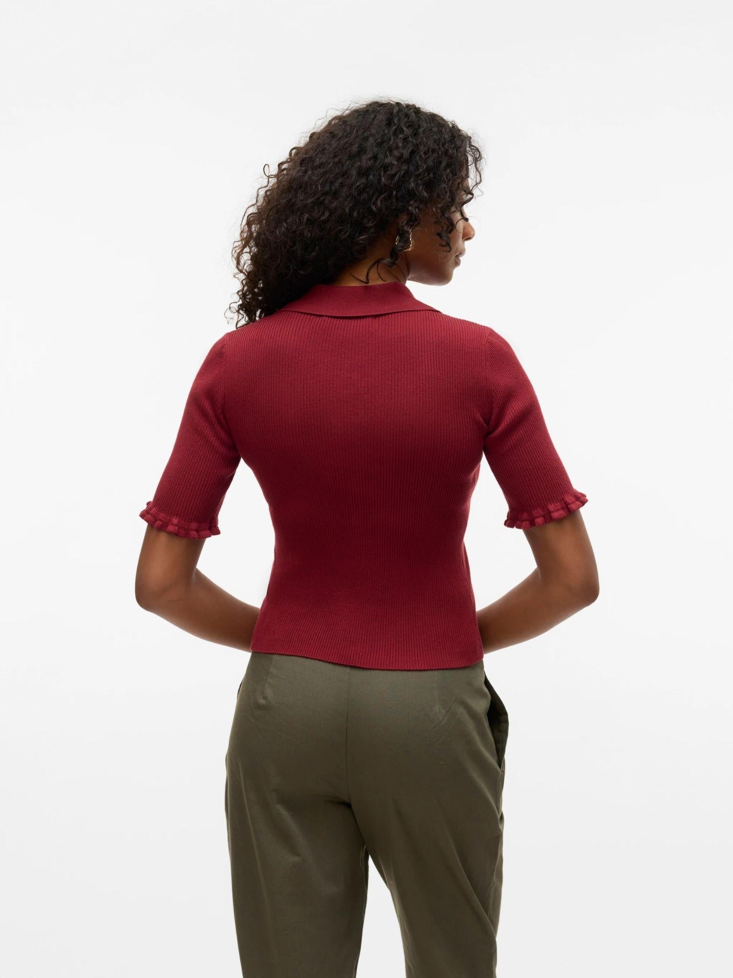 Vero Moda VMWONDER Pullover Donna Syrah 10330850 Syrah VERO MODA