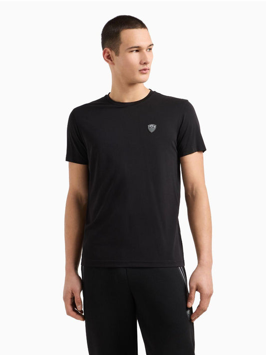 T-shirt EA7 Emporio Armani Girocollo Uomo Nero