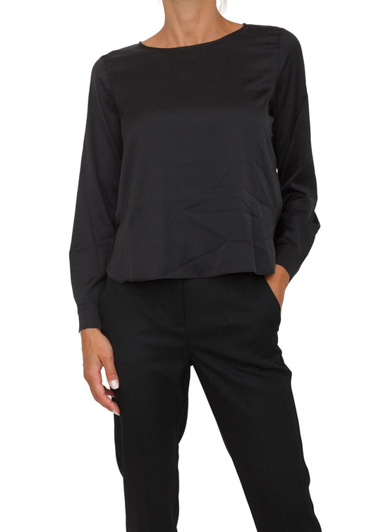 Emme Marella Camicia Donna Madera Nera 2525116041200 008 EMME MARELLA