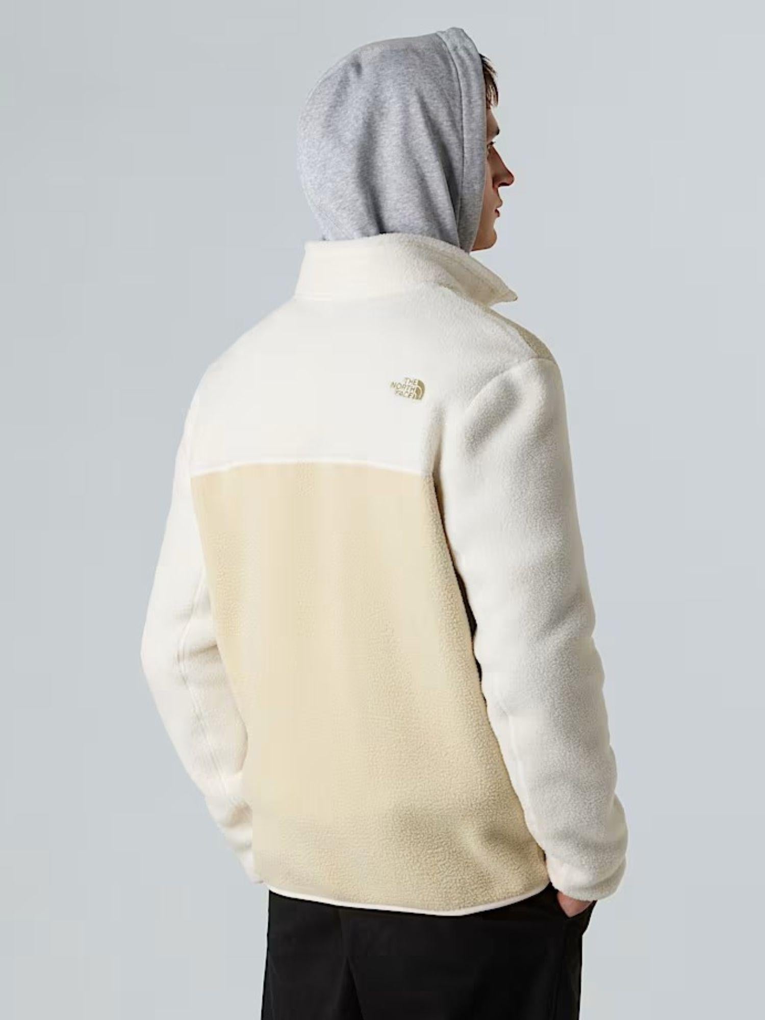 The North Face Giacca in pile Yumiori con cerniera integrale Uomo Gravel White Dune Gravel NF0A883R FR0 THE NORTH FACE