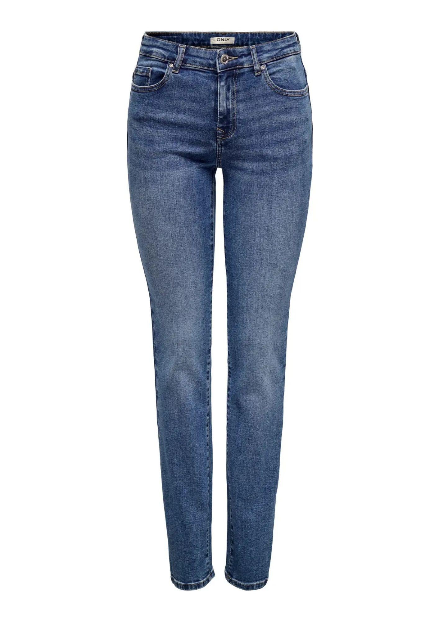 Jeans Donna Only Onlsui Blu Denim Medio 15330805 Medium Blue Denim ONLY