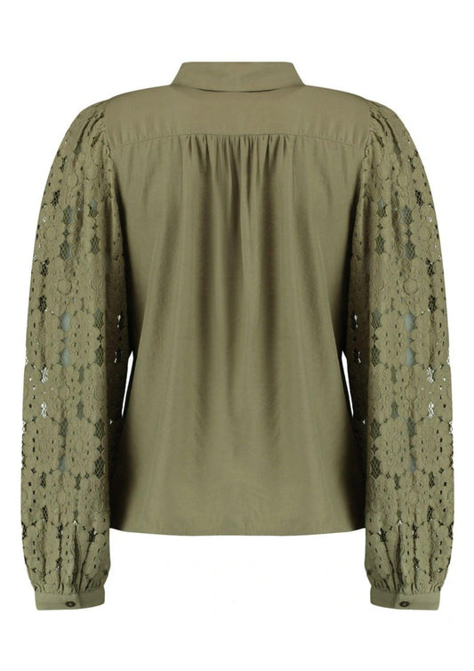 Vero Moda Camicia Donna Fabena Verde