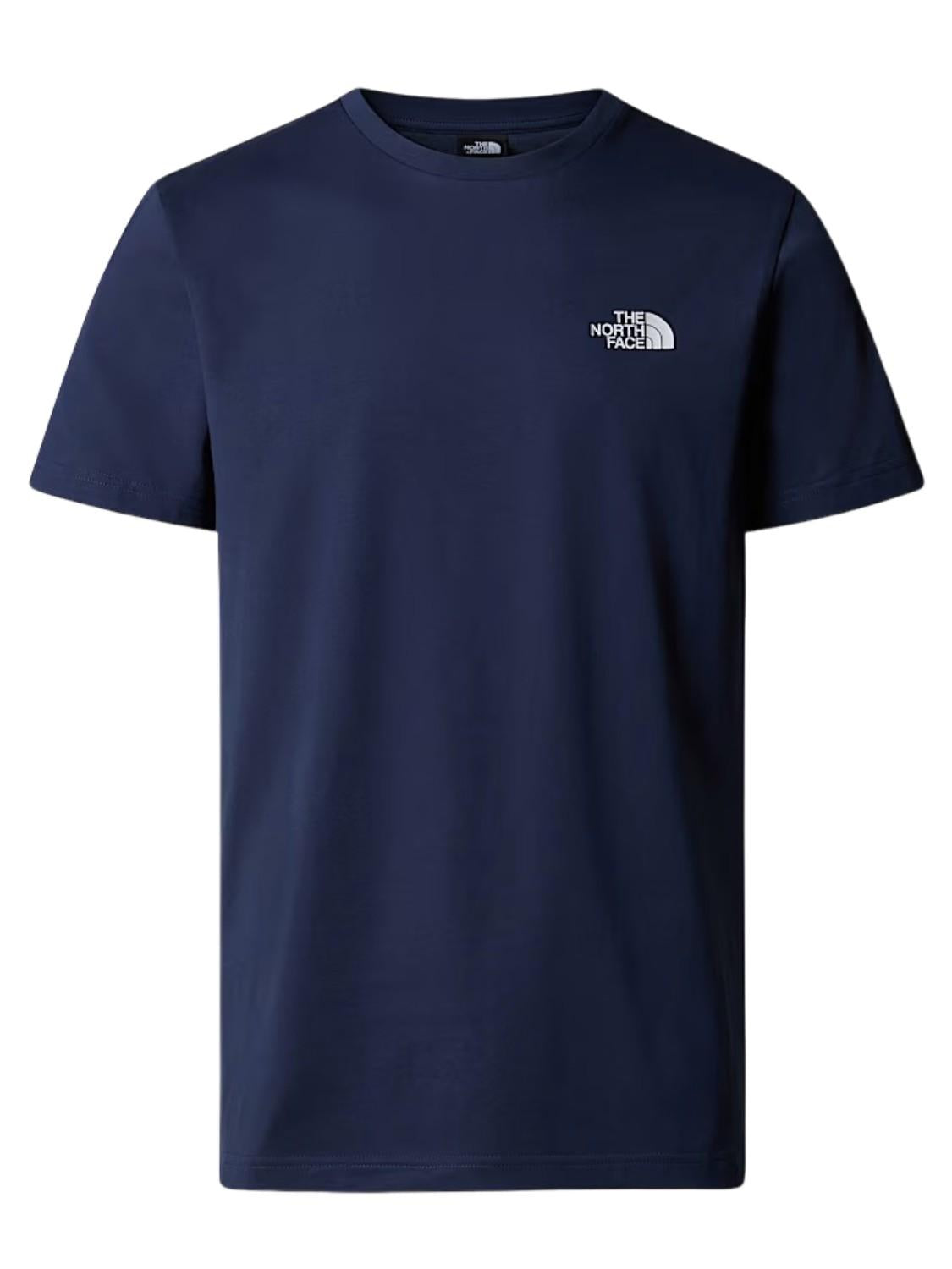 The North Face T-Shirt Simple Dome Uomo Summit Navy NF0A87NG 8K2 THE NORTH FACE
