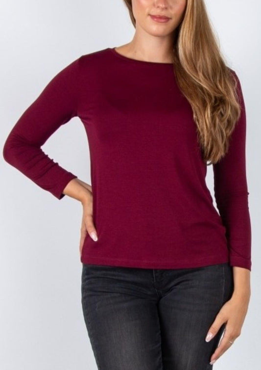 Maglia Donna Polpo Bordeaux