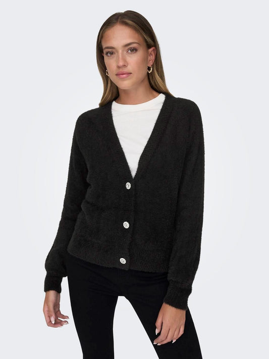Cardigan Donna ella Nero