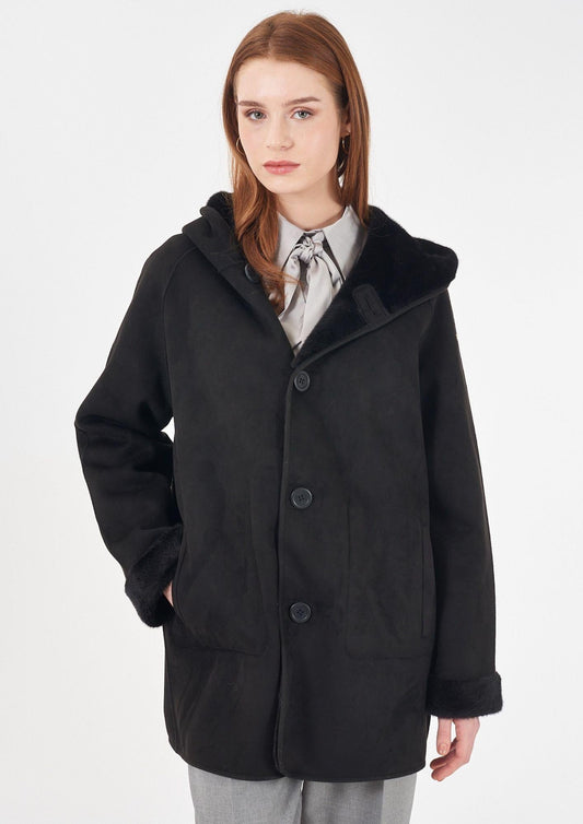 Cappotto Donna Nero