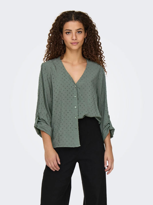 Camicia Donna Grigio Castor Gray