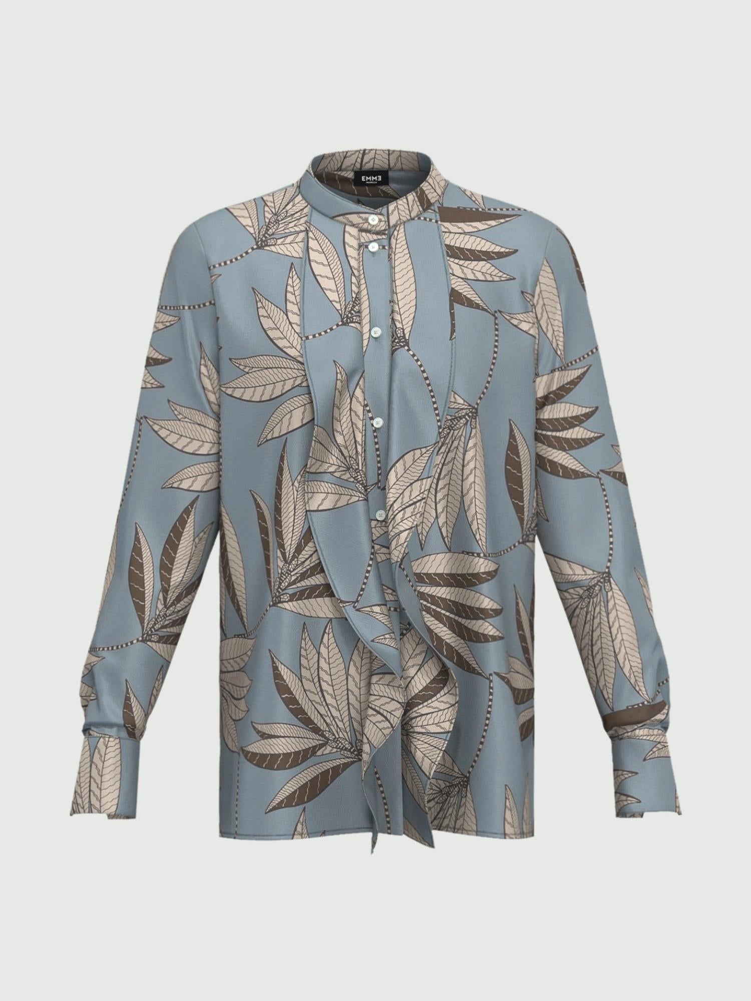 Emme Marella Camicia dritta stampata Neon Donna Carta da zucchero 2525116201200 008 EMME MARELLA
