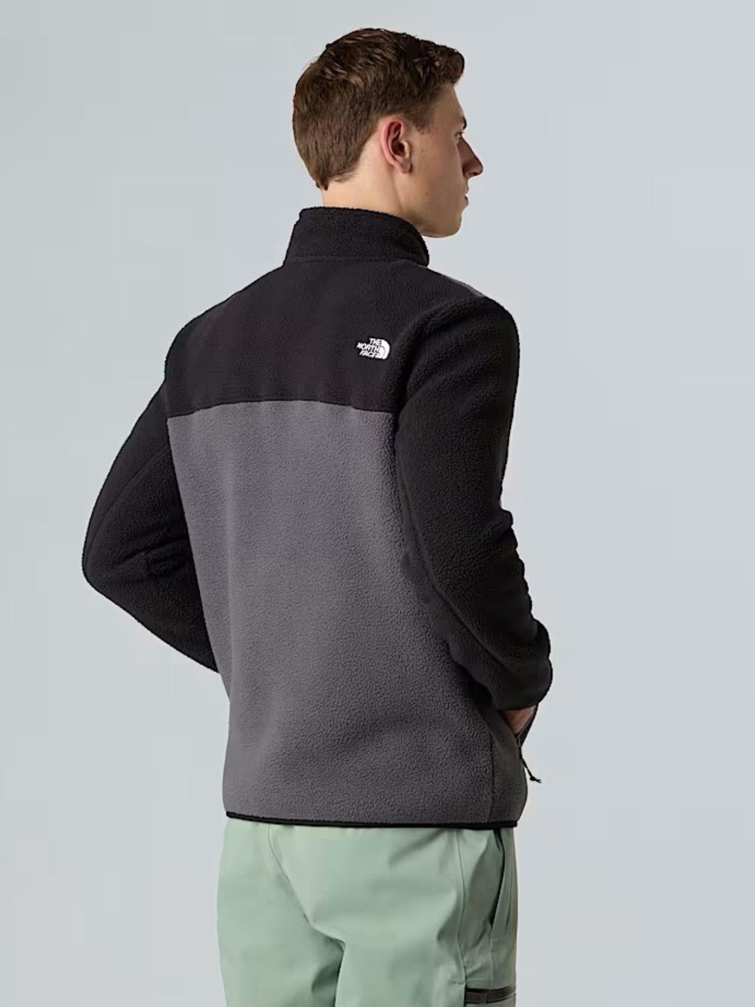 The North Face Giacca in pile Yumiori con cerniera integrale Uomo Anthracite Grey TNF Black Monument Grey NF0A883R WVO THE NORTH FACE
