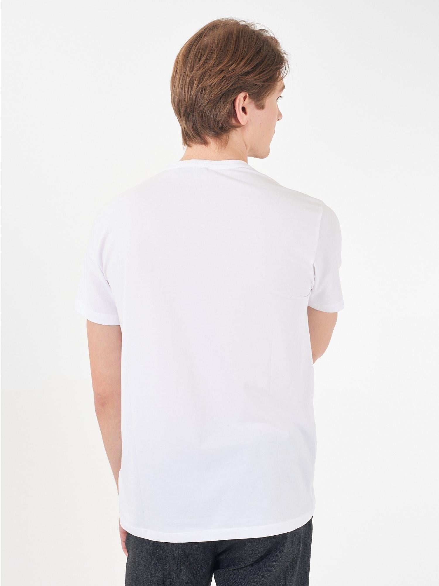 Yes Zee T-Shirt Uomo Bianco T902 S700 0101 YES ZEE