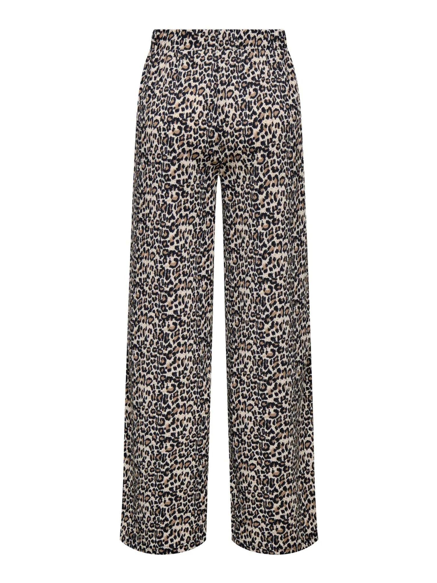 Jacqueline De Yong JDYDEBBIE Pantaloni Wide Fit Donna Birch LEO 15352943 Birch LEO JACQUELINE DE YONG