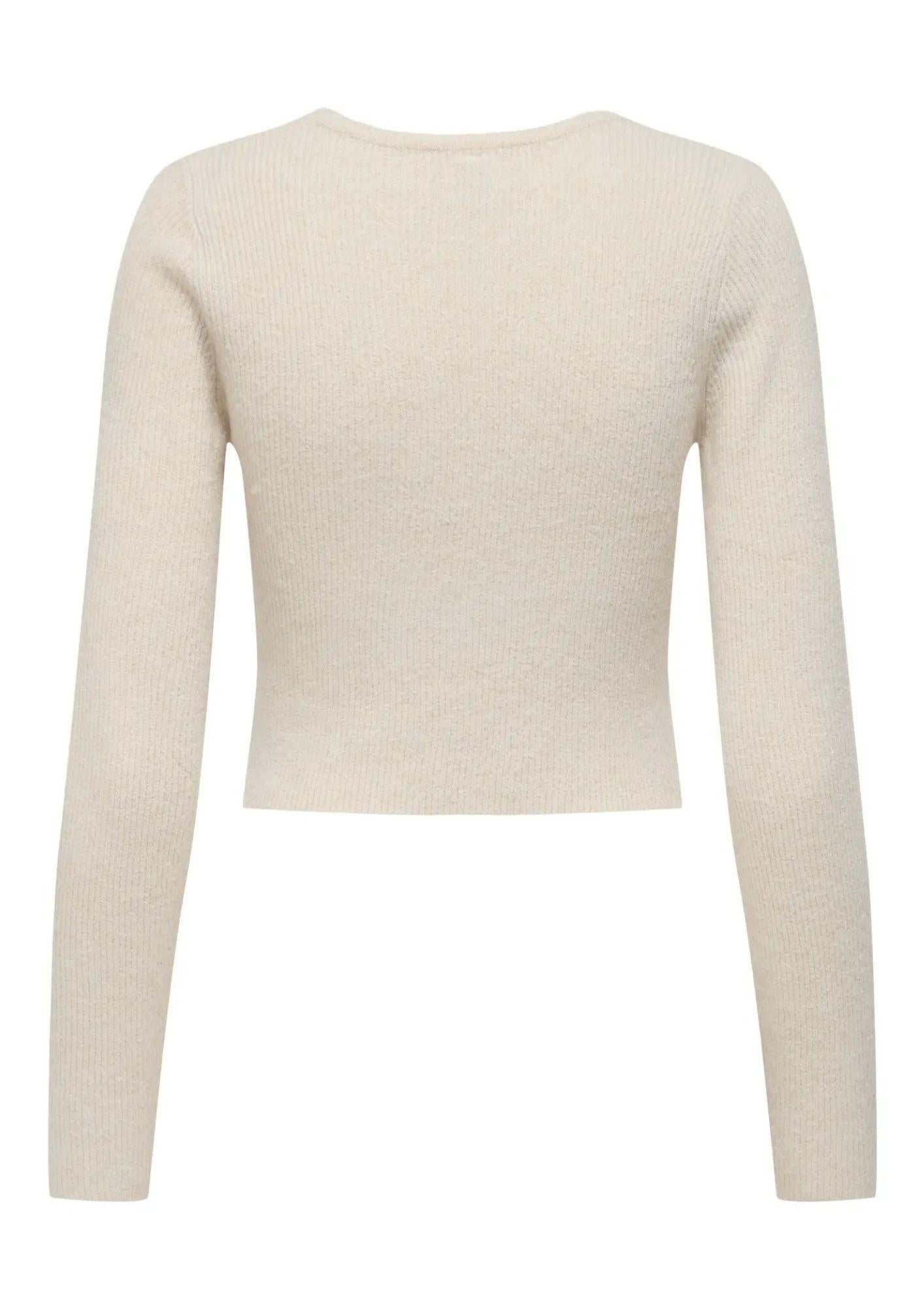 Pullover Donna Only Rica Beige 15349137 Birch ONLY