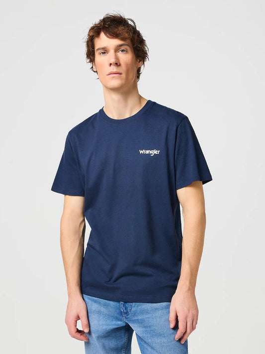 T-Shirt Sign Off Uomo Blu