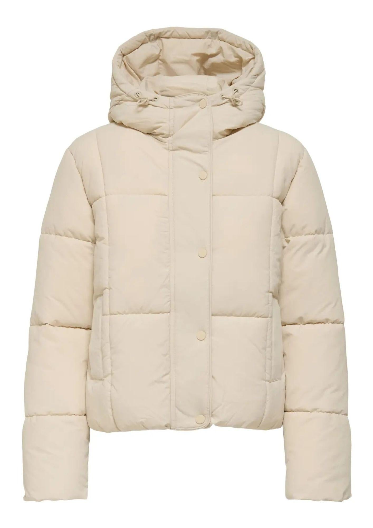 Jacqueline De Yong Giacca Invernale Donna Wonder Crema 15353998 Moonbeam JACQUELINE DE YONG
