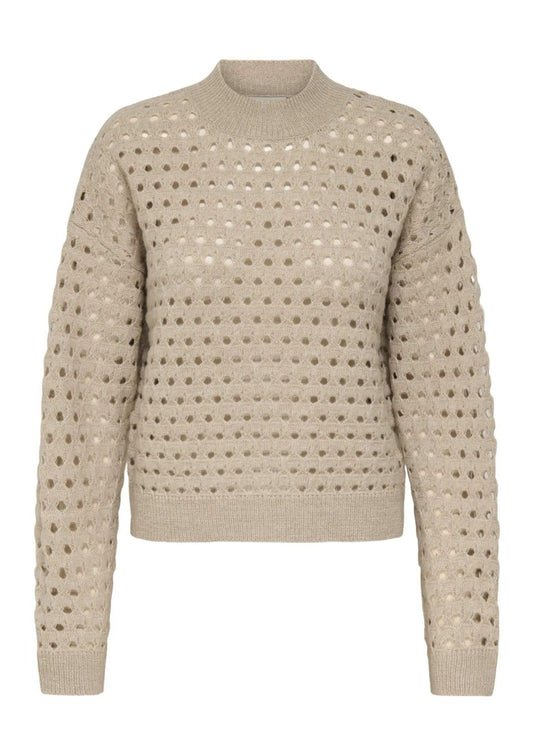 Jacqueline De Yong Pullover Donna Corinne Beige