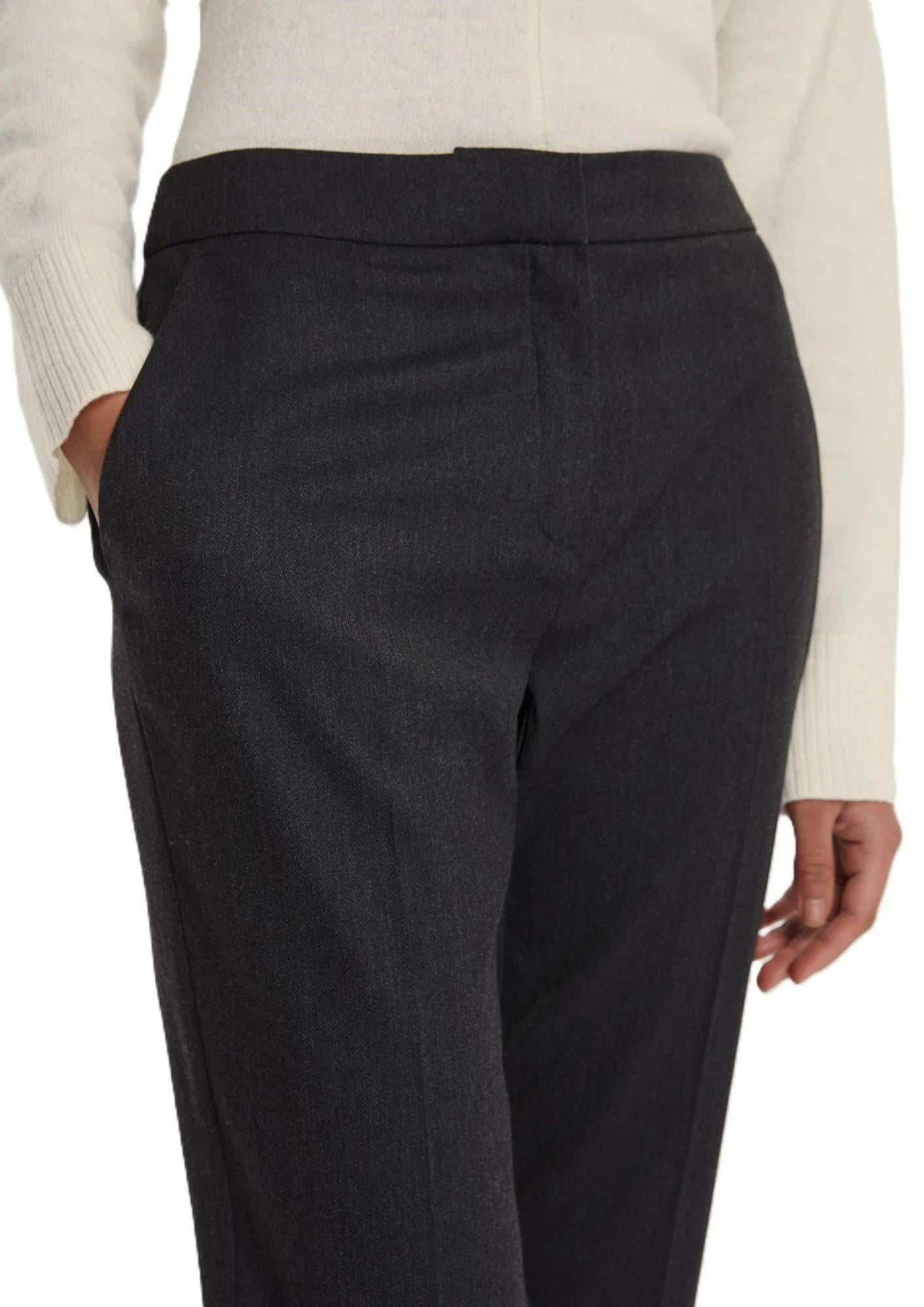 Emme Marella Pantalone Donna Micron Grigio Antracite 2525136271200 005 EMME MARELLA