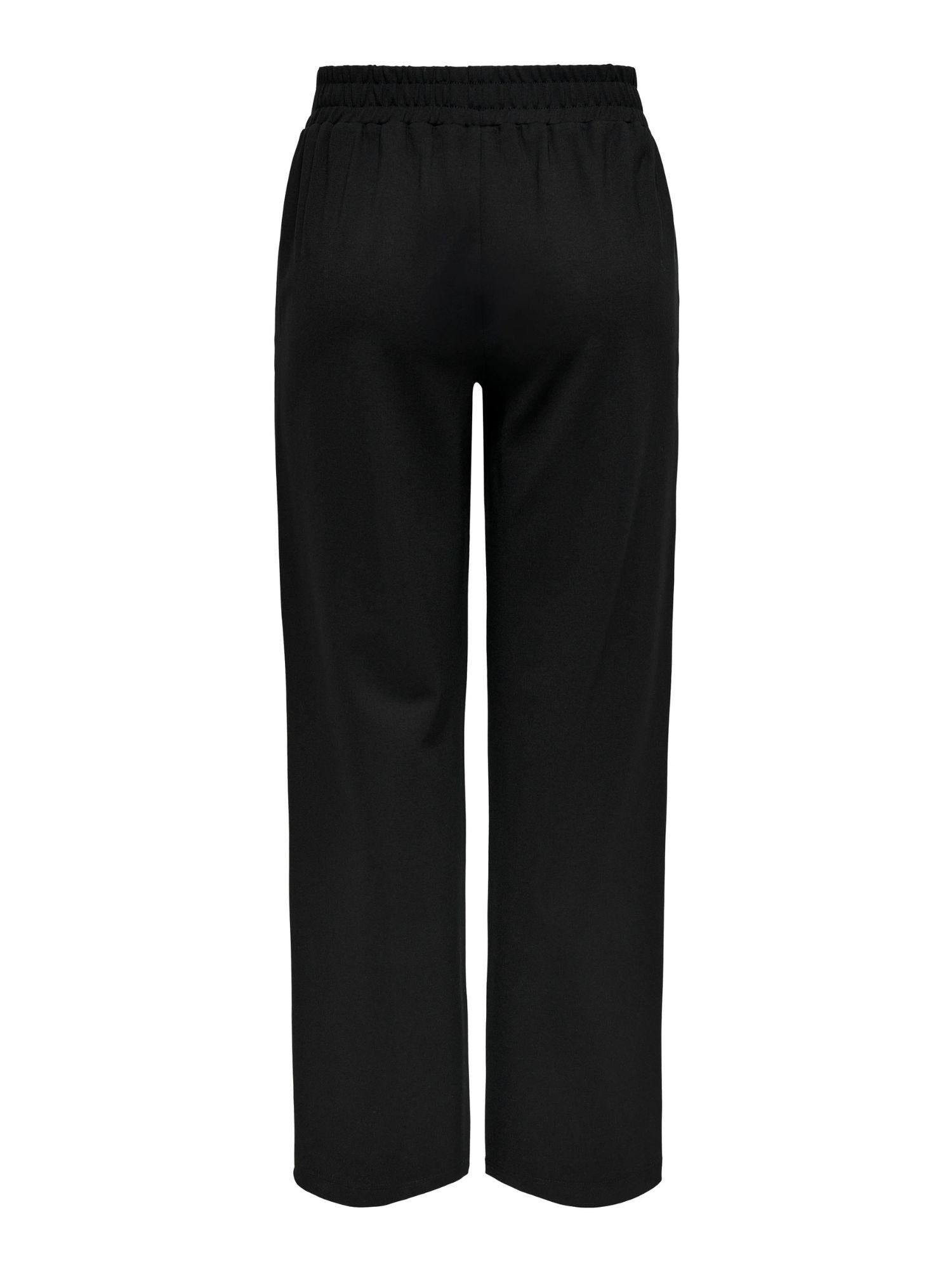 Only ONLPOPTRASH-SUKI Loose Fit Pantaloni a gamba larga Donna Nero 15235076 Black ONLY