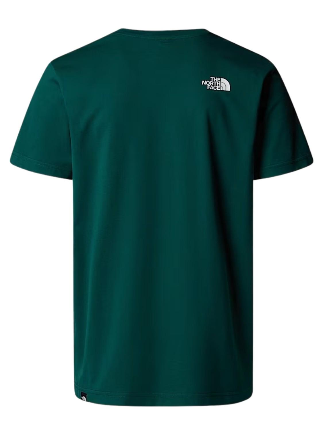 The North Face T-shirt Simple Dome Uomo Deep Nori NF0A87NG 6GI THE NORTH FACE