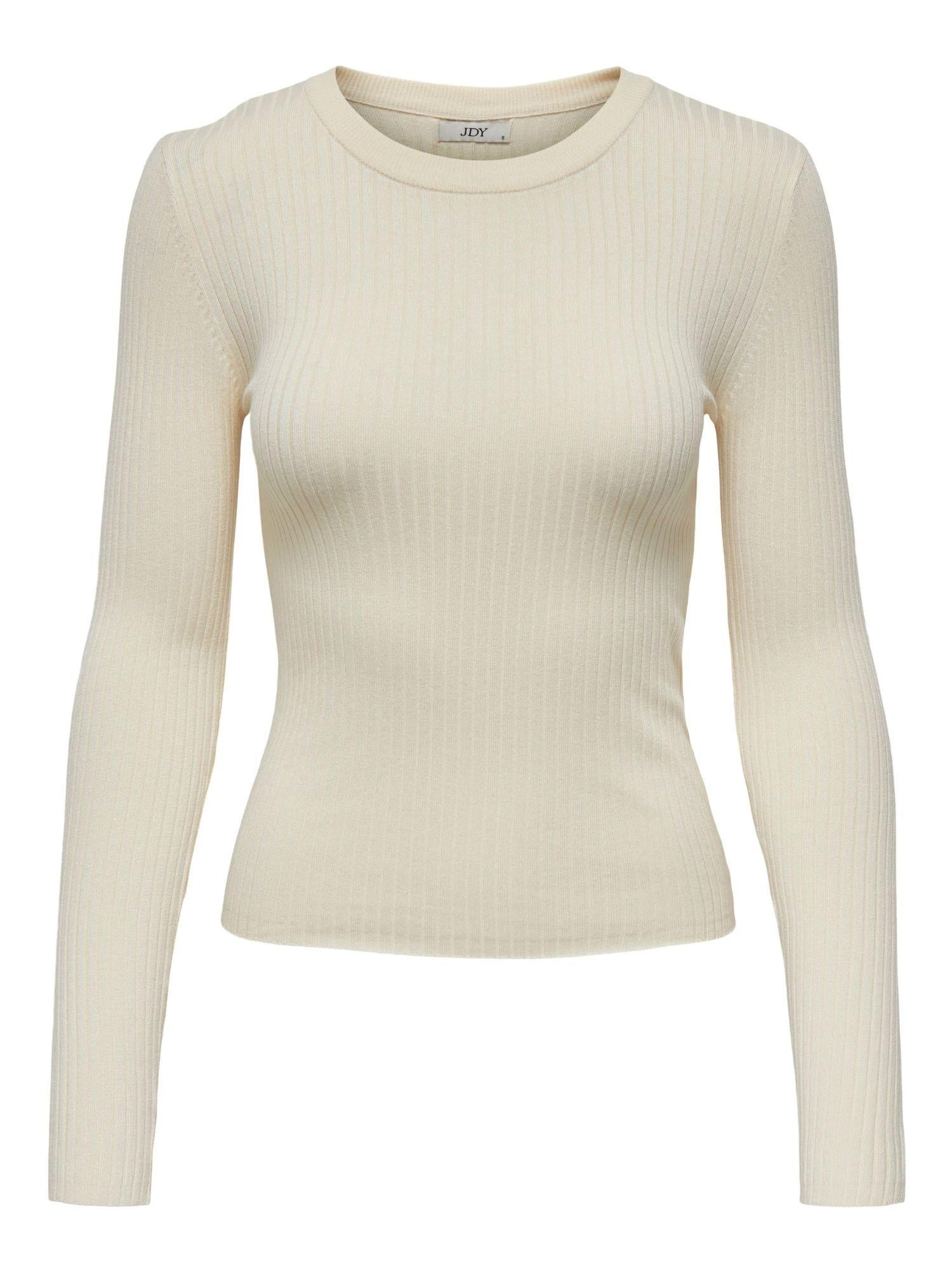 Jacqueline De Yong JDYPLUM Pullover Donna Bianco Eggnog 15277223 Eggnog JACQUELINE DE YONG