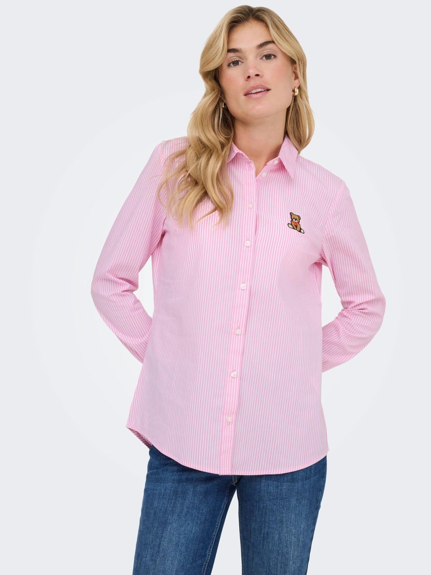 Jacqueline De Yong JDYMIO Camicia Donna Shocking Pink 15368291 Shocking Pink JACQUELINE DE YONG