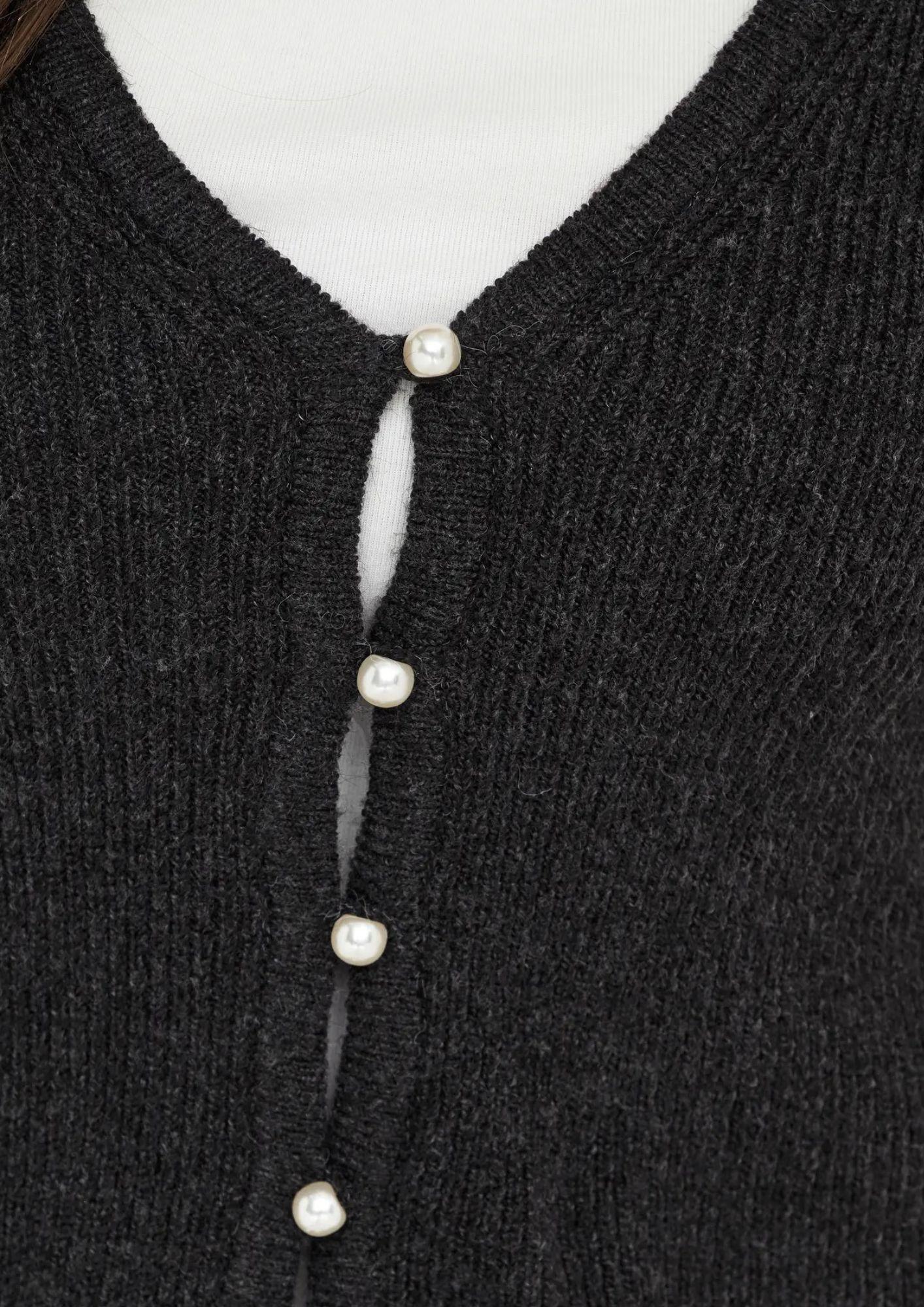 Pullover Donna Only Rica Grigio scuro 15349137 Dark Grey Melange ONLY