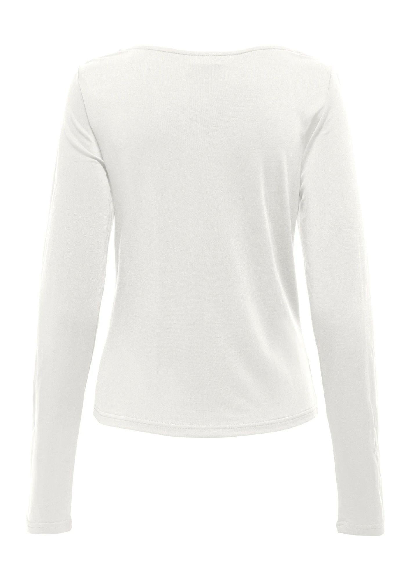 Jacqueline De Yong Maglia Donna Ester Bianca 15359915 Cloud Dancer JACQUELINE DE YONG