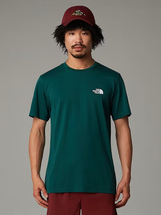 The North Face T-shirt Simple Dome Uomo Deep Nori NF0A87NG 6GI THE NORTH FACE
