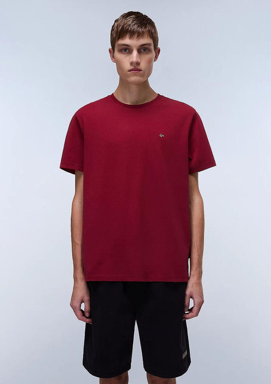 T-shirt Uomo Salis Rosso Tibetano