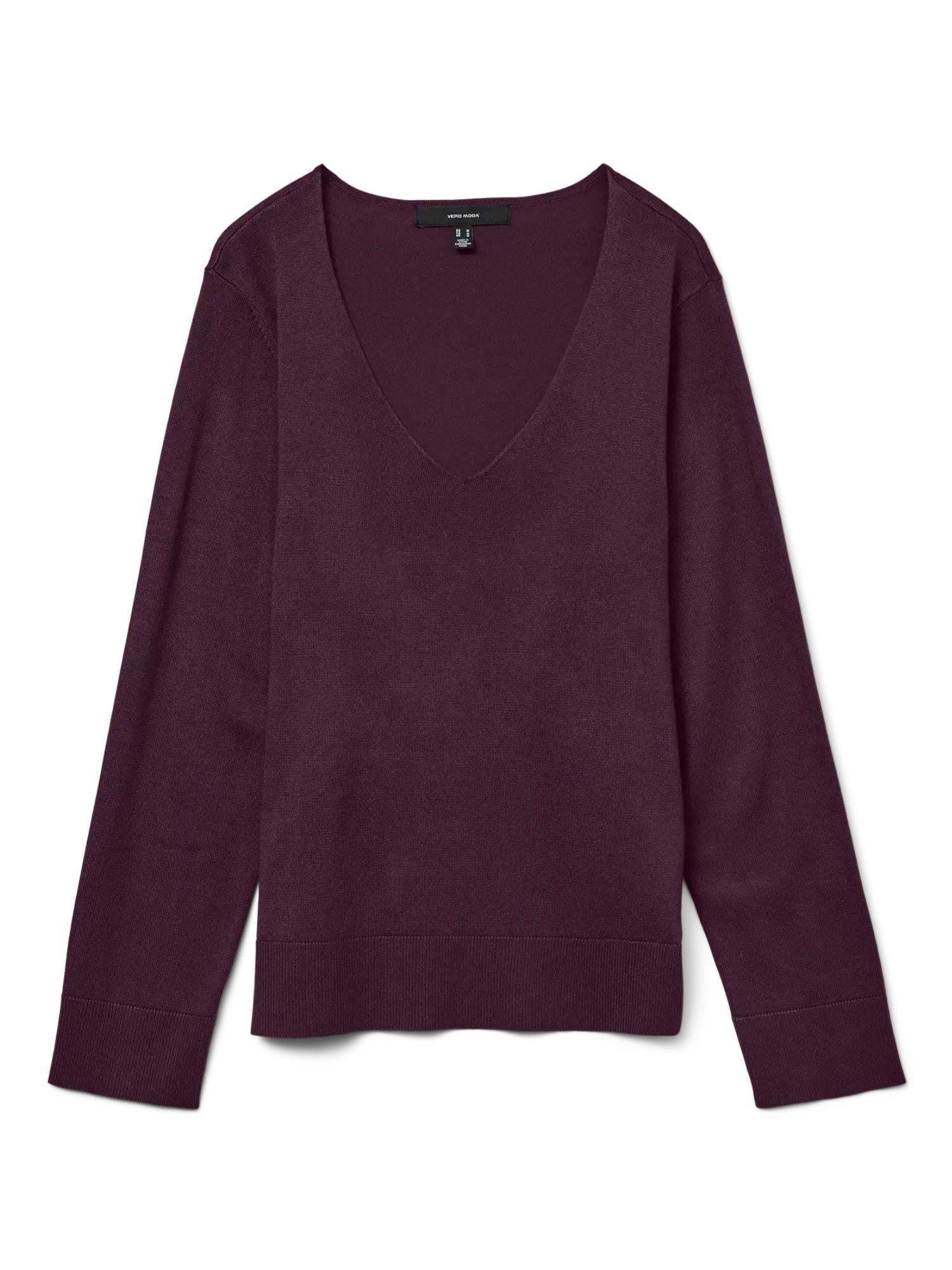 Vero Moda VMSILJE Pullover Donna Winetasting 10320451 Winetasting VERO MODA
