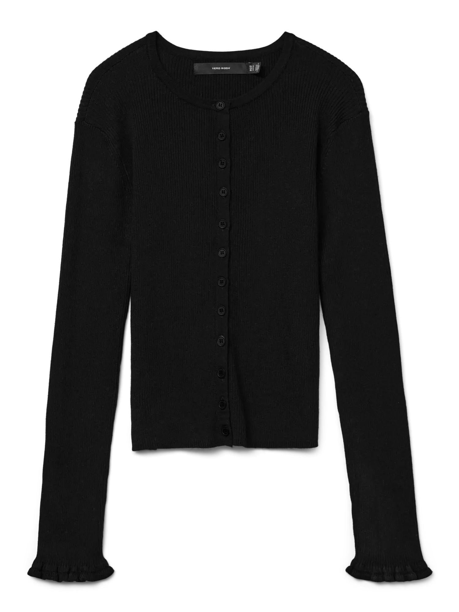 Vero Moda VMWONDER Cardigan Donna Nero 10330859 Black VERO MODA