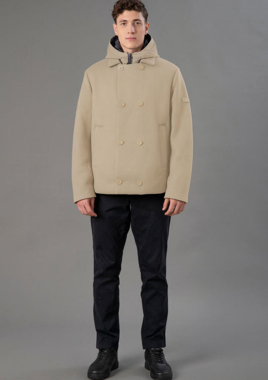 Rihunik Giacca Invernale Uomo Quincey25 Beige