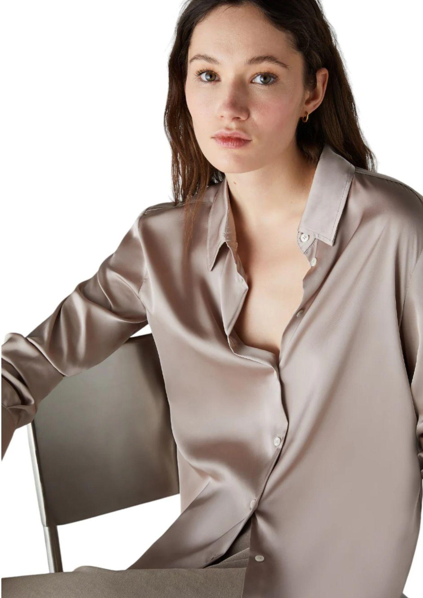 Emme Marella Camicia Donna Naples Sabbia 2525116051200 002 EMME MARELLA