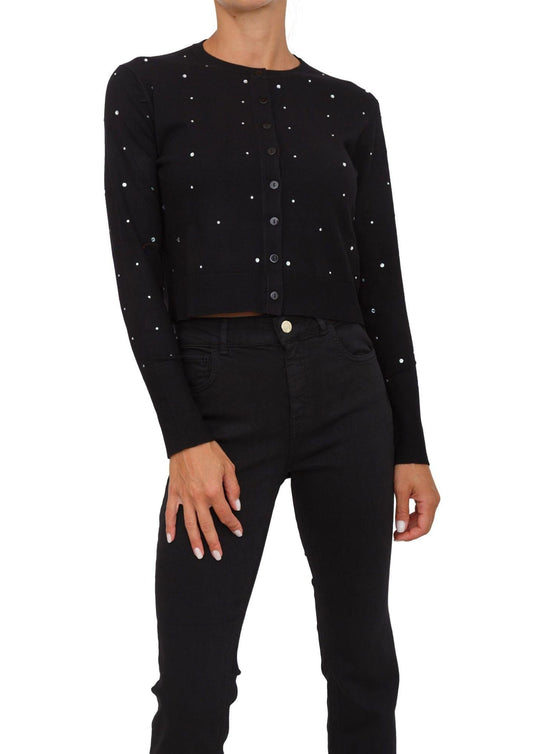 Cardigan Donna Rena Nero