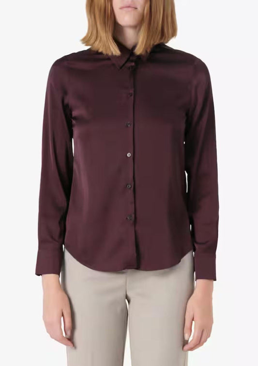 Camicia Donna Naples Bordeaux