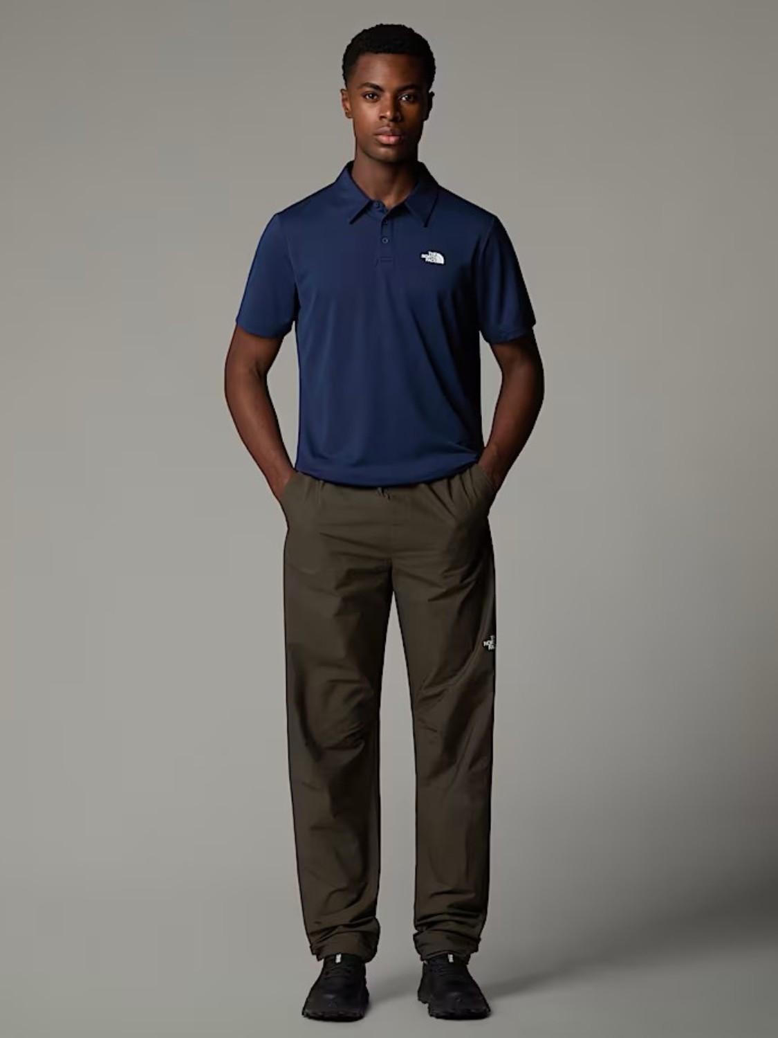 The North Face Polo Tanken Uomo Summit Navy NF0A2WAZ 8K2 THE NORTH FACE