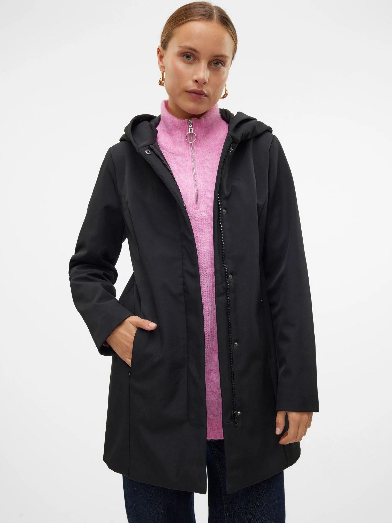 Vero Moda Giubbino Donna Sotfshelldona Nero 10311233 Black VERO MODA