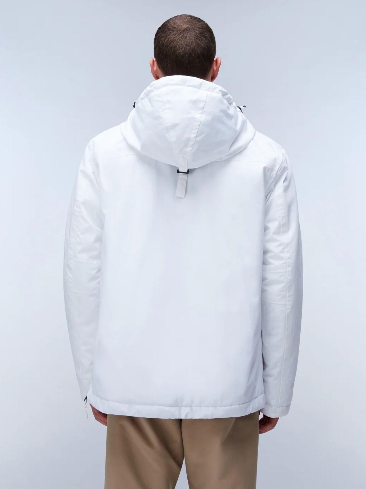 Napapijri Giacca Anorak Rainforest Winter Uomo Grigio Chiaro NP0A4GMC 002 NAPAPIJRI