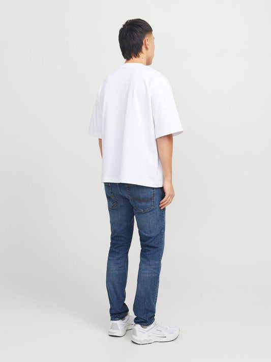 Jeans Skinny Fit Uomo Blu Denim