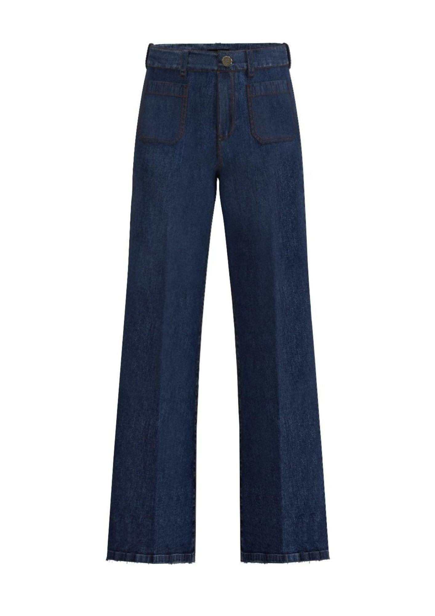 Emme Marella Jeans Donna Palma Blu Medio 2525186031200 002 EMME MARELLA