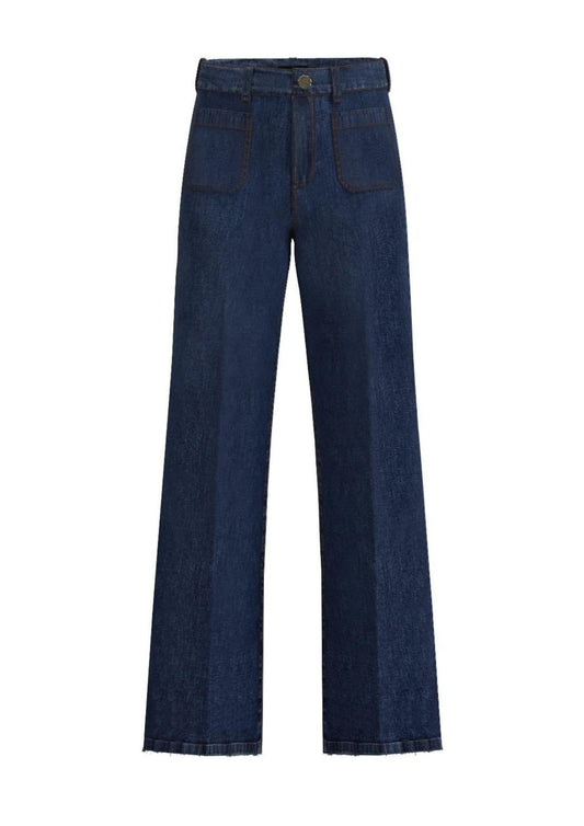 Emme Marella Jeans Donna Palma Blu Medio 2525186031200 002 EMME MARELLA