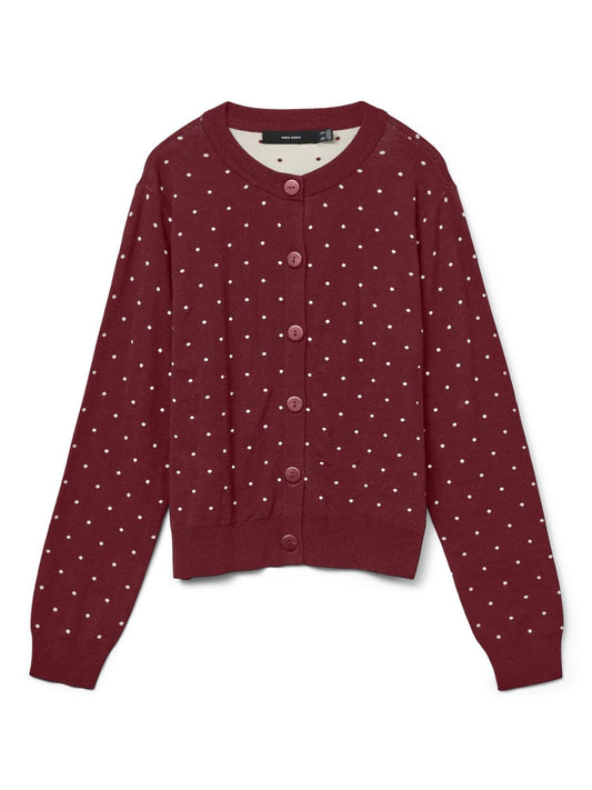 SABA Cardigan Donna Syrah W. BIRCH
