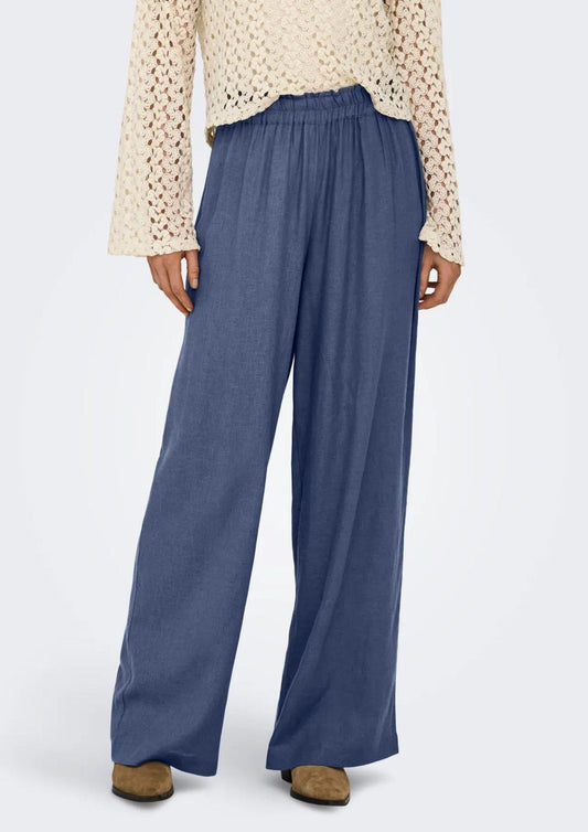 Pantalone Donna Blu Denim